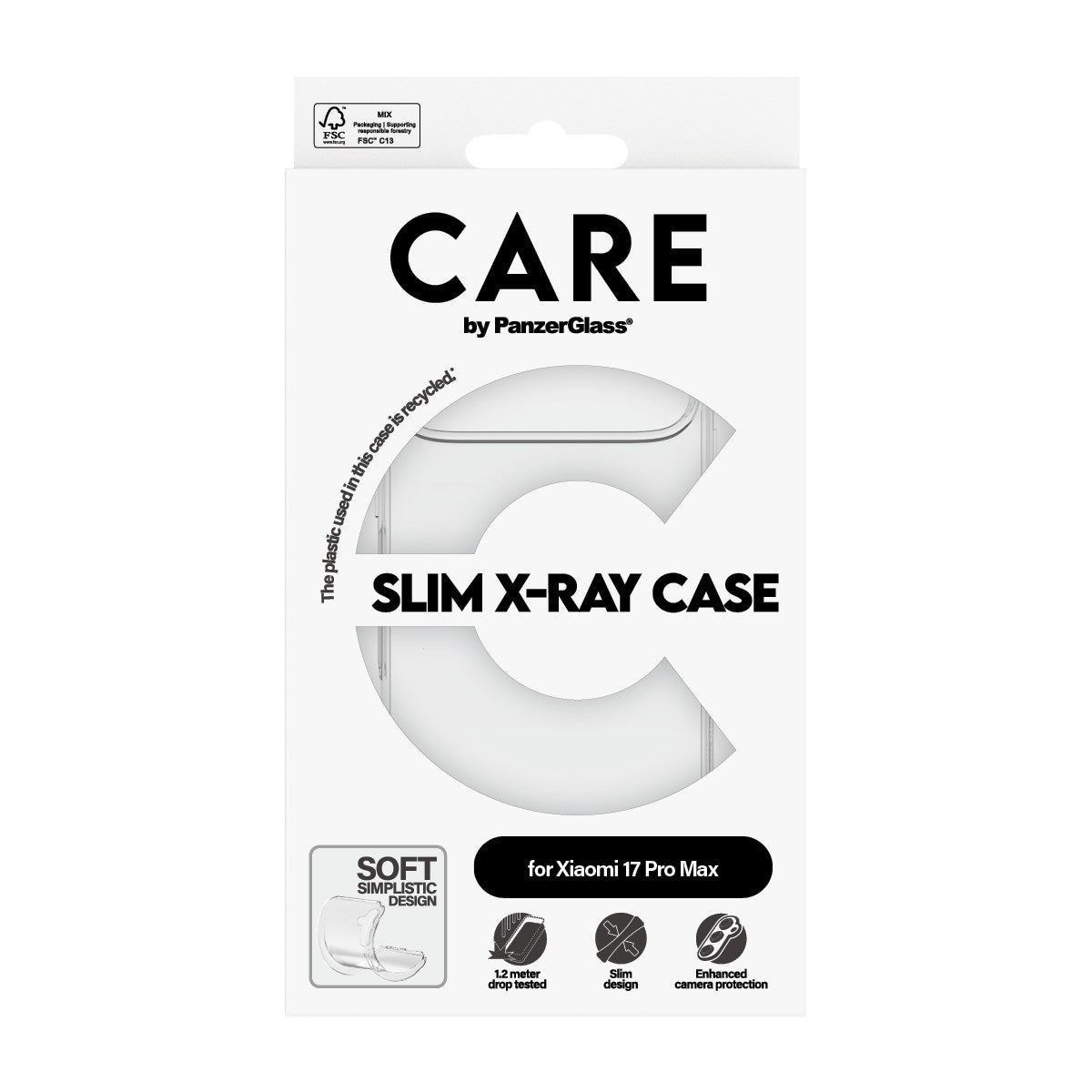 CARE™ by PanzerGlass® X-Ray Case Xiaomi 17 Pro Max